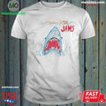 Original Shirt featuring a crayon drawing inspired by the movie Jaws