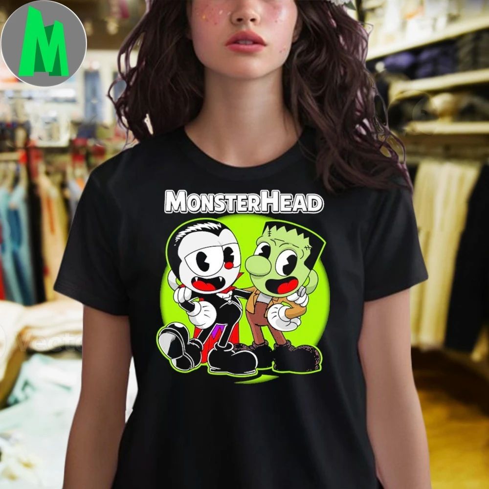 Monster Head horror duo Shirt