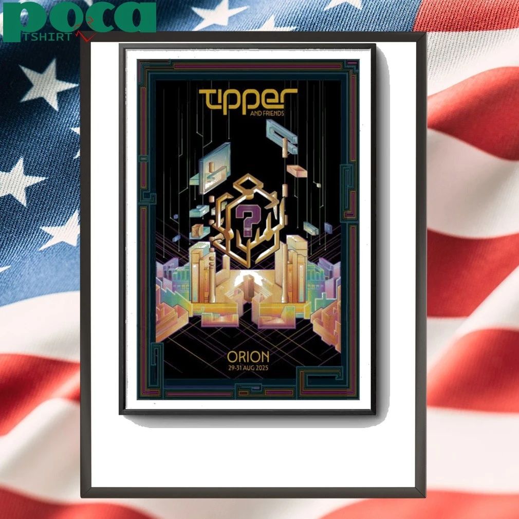 Tipper And Friends Aug 29-31, 2025 The Orion Amphitheater, Huntsville, Alabama Poster shirt