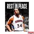 Jason Collins Rest In Peace Hawks Nation Portrait – Poster