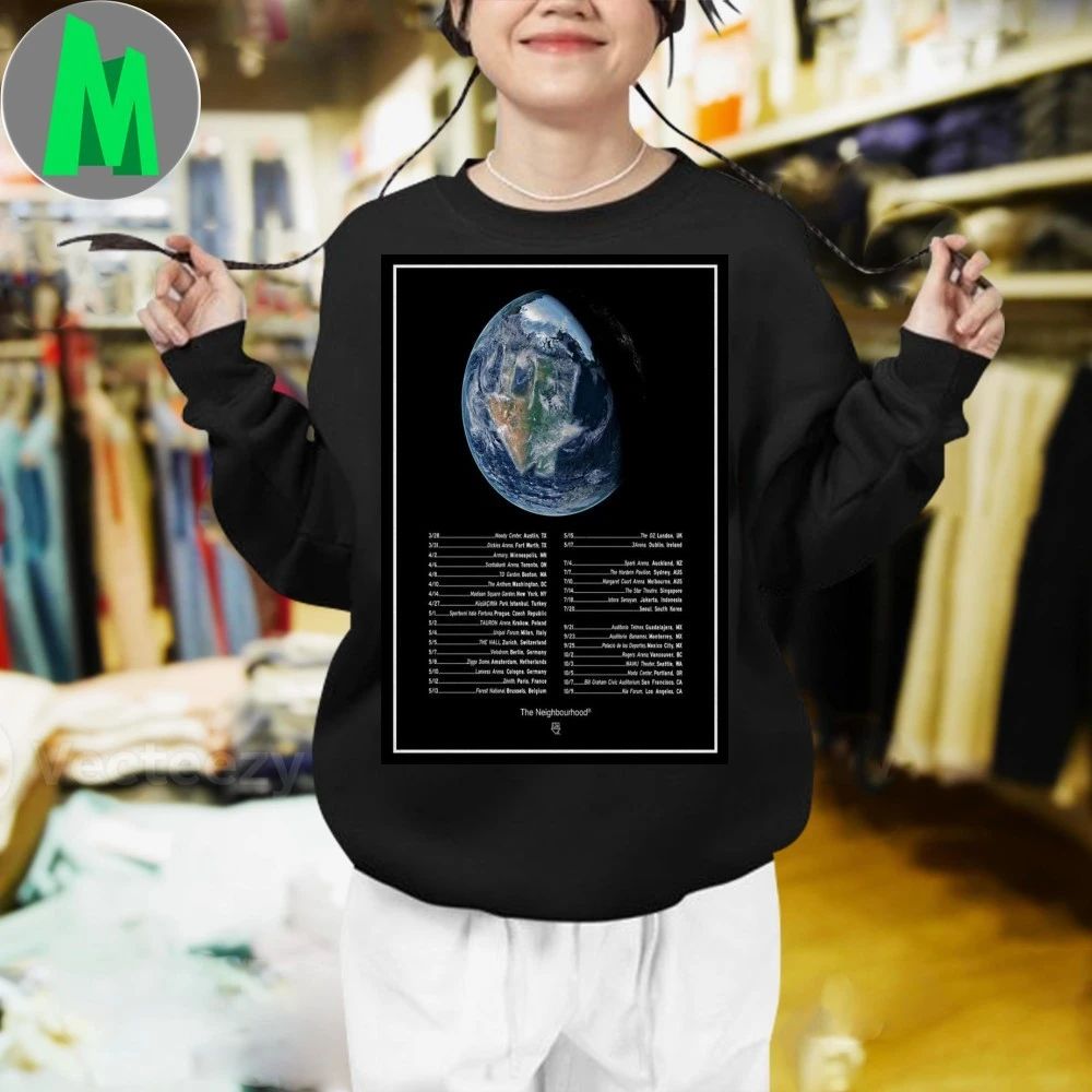 The Neighbourhood World Tour 2026 Poster Shirt