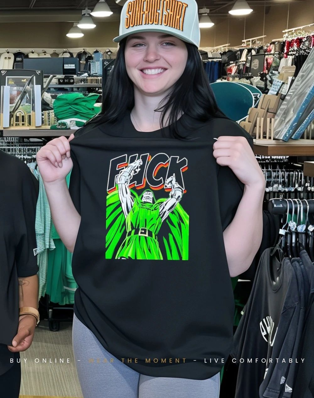 Dr Doom Fuck Comic Tee Unisex T-shirt, Sweatshirt, Hoodie (1)