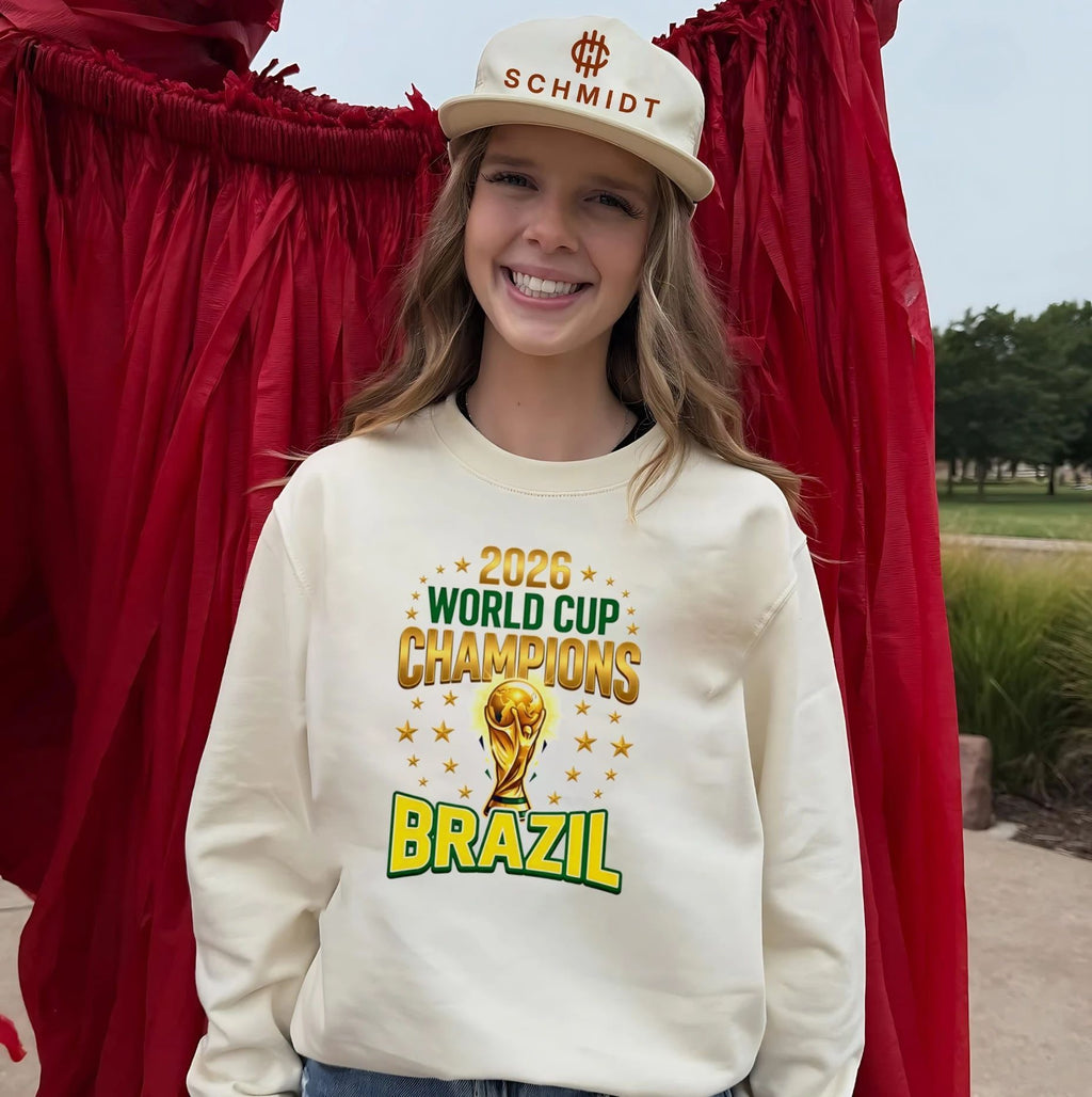 Brazil 2026 World Cup Champions shirt