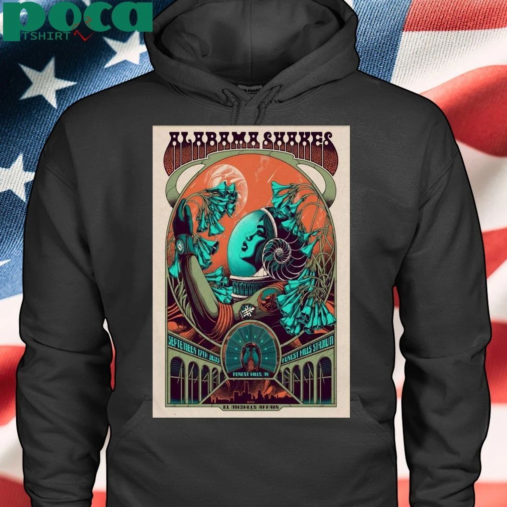 Alabama Shakes At Forest Hills Stadium On Sept 17 2025 Poster T-shirt