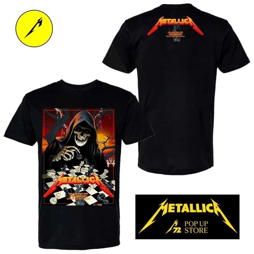 Metallica at Deutsche Bank Park in Frankfurt, Germany, on May 24, 2026 Two Sided Shirt