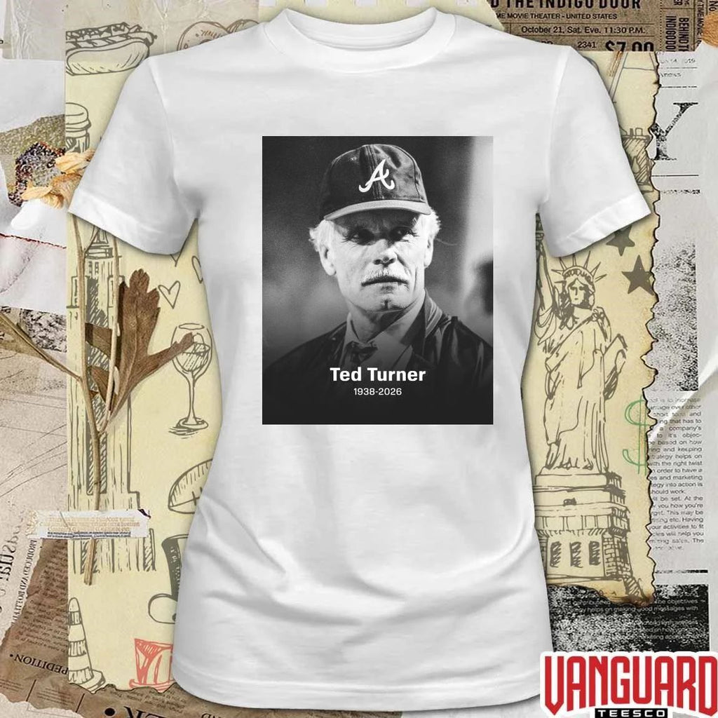 Ted Turner 1938 – 2026 ESPN t-shirt