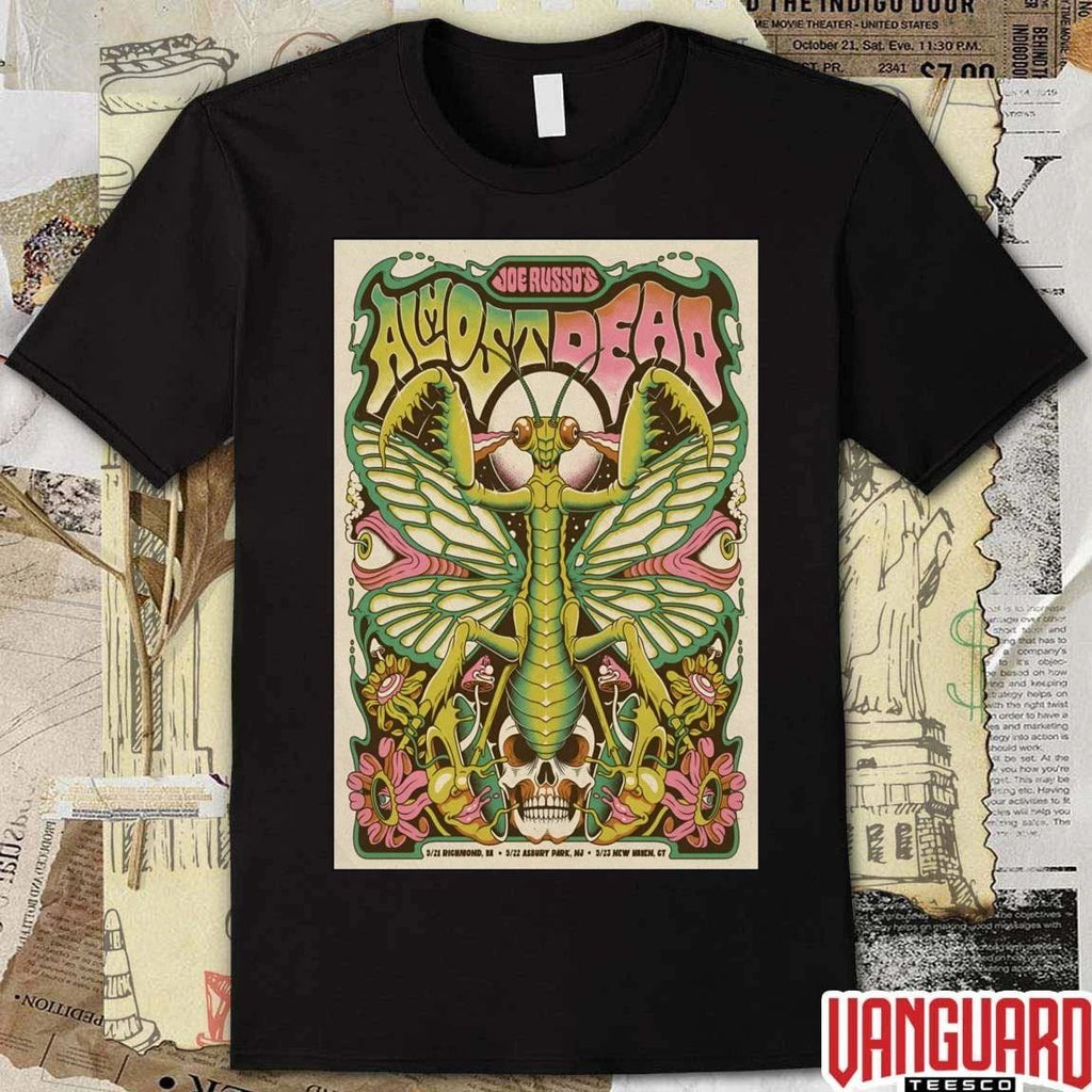 Joe Russo’s Almost Dead Richmond VA May 21 2026 Poster t-shirt
