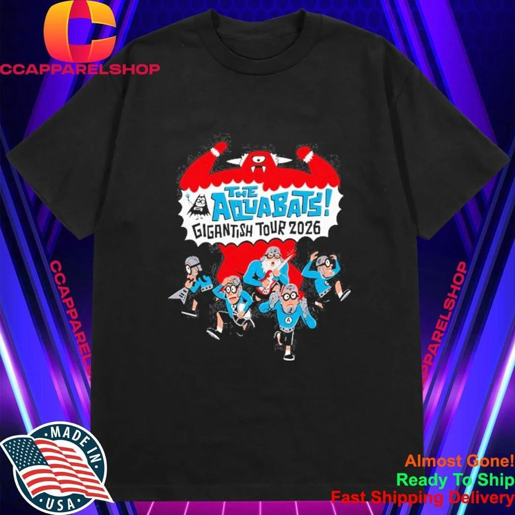 The Aquabats Gigantish Tour 2026 Shirt