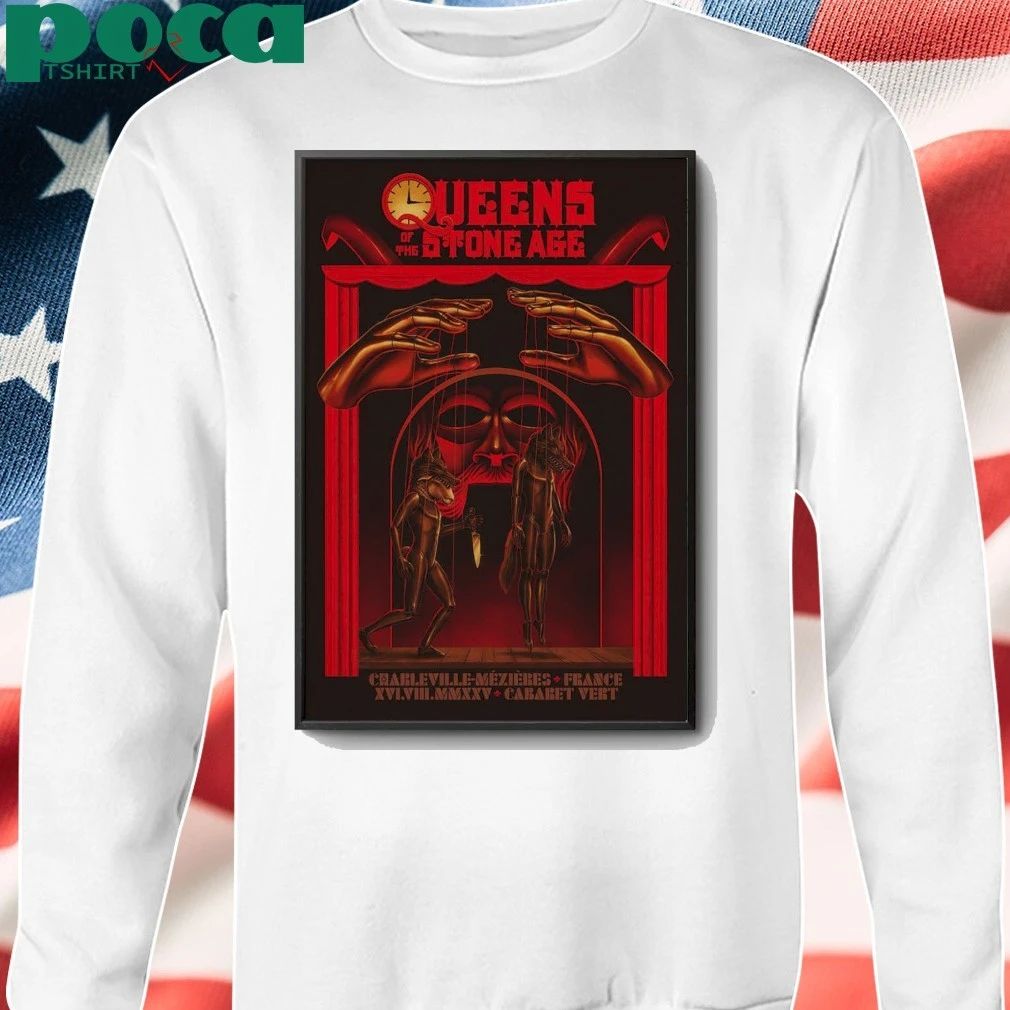 QOTSA Aug 16 2025 In Charleville-Mézières France Poster shirt