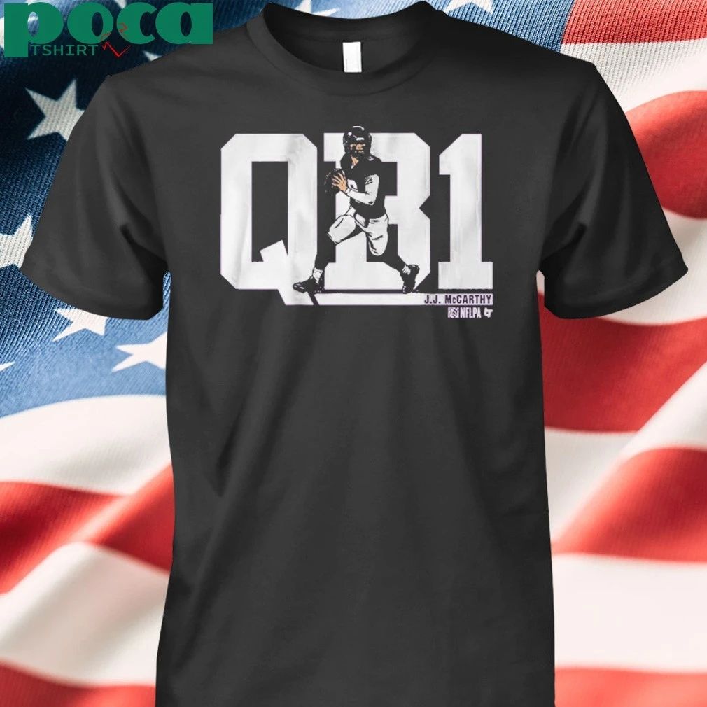 JJ McCarthy QB1 T-shirt