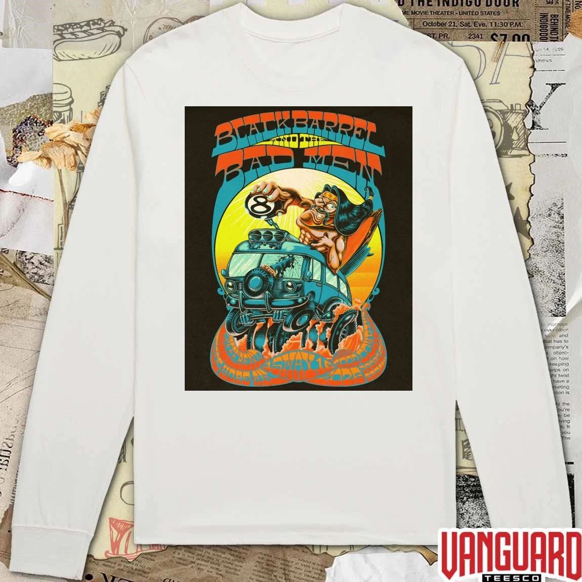 Black Barrel And The Bad Men May 16 2026 Hope AK Poster t-shirt