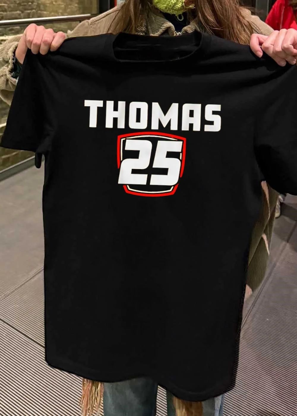 Thomas 25 Logo Print Orange Team T-Shirt