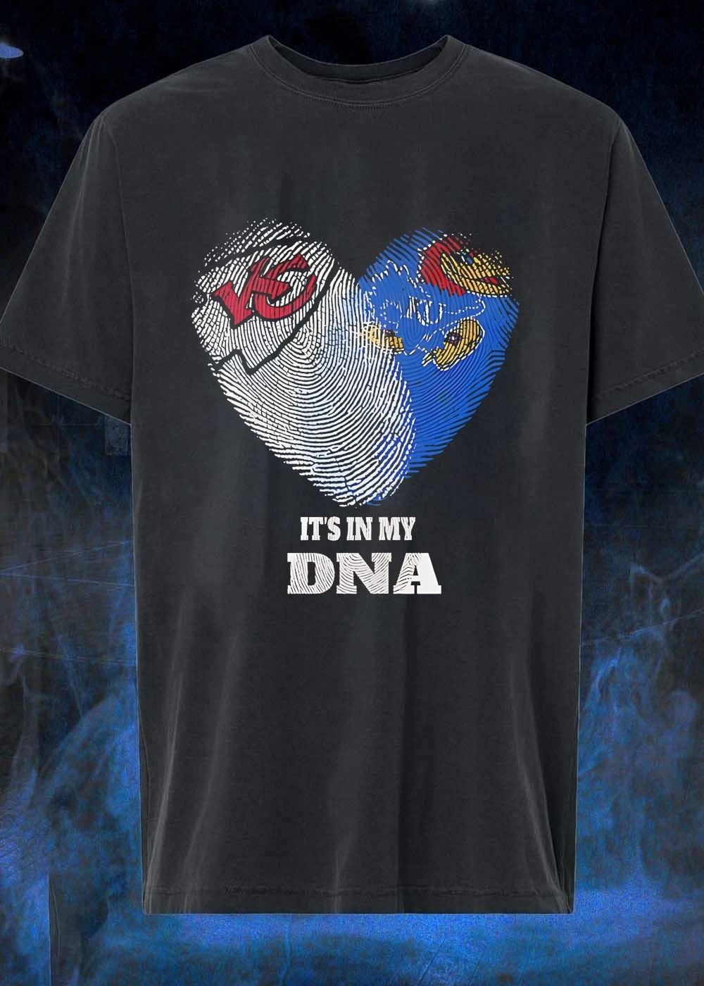 It Is in My DNA Kansas City Chiefs KU Jayhawks T-Shirt