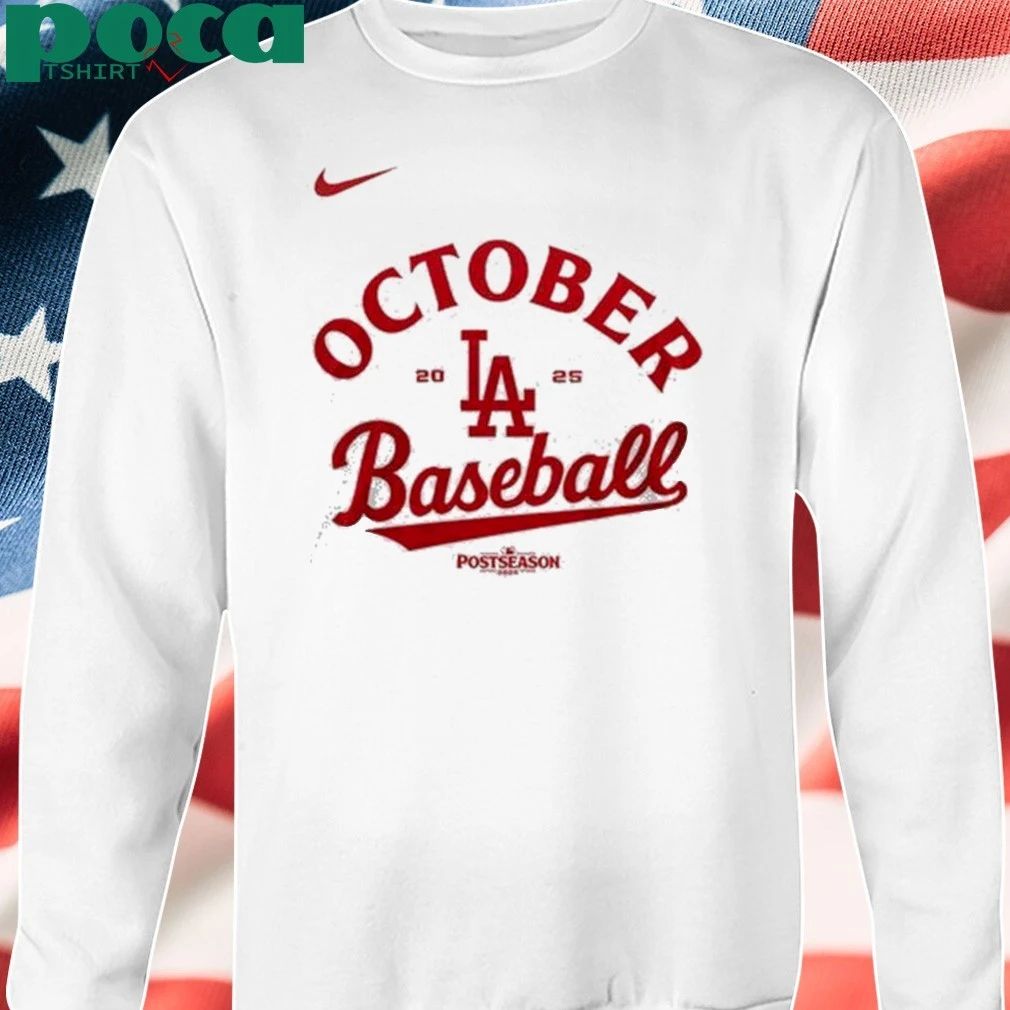 Los Angeles Dodgers True Blue October T-Shirt