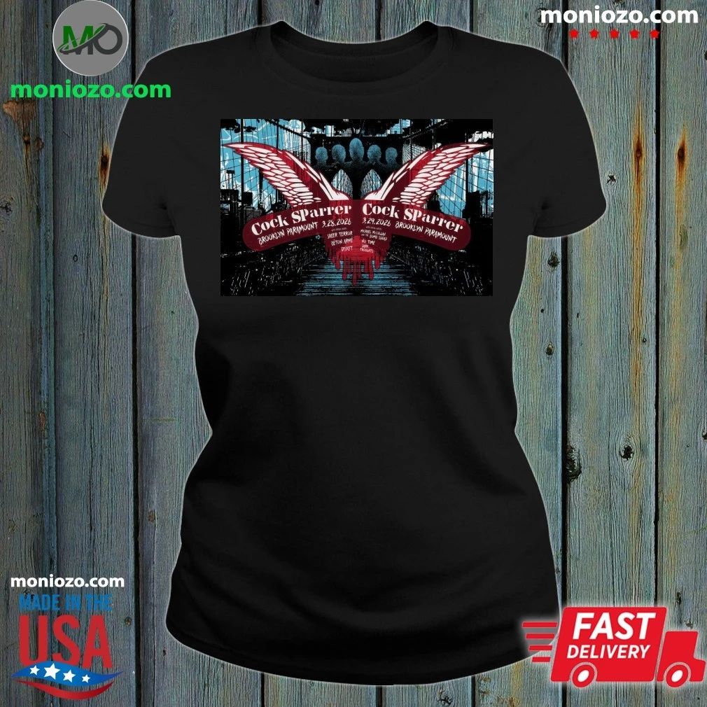 Cock Sparrer Concert Tour 2026 at Brooklyn Paramount in Brooklyn, NY Poster Shirt