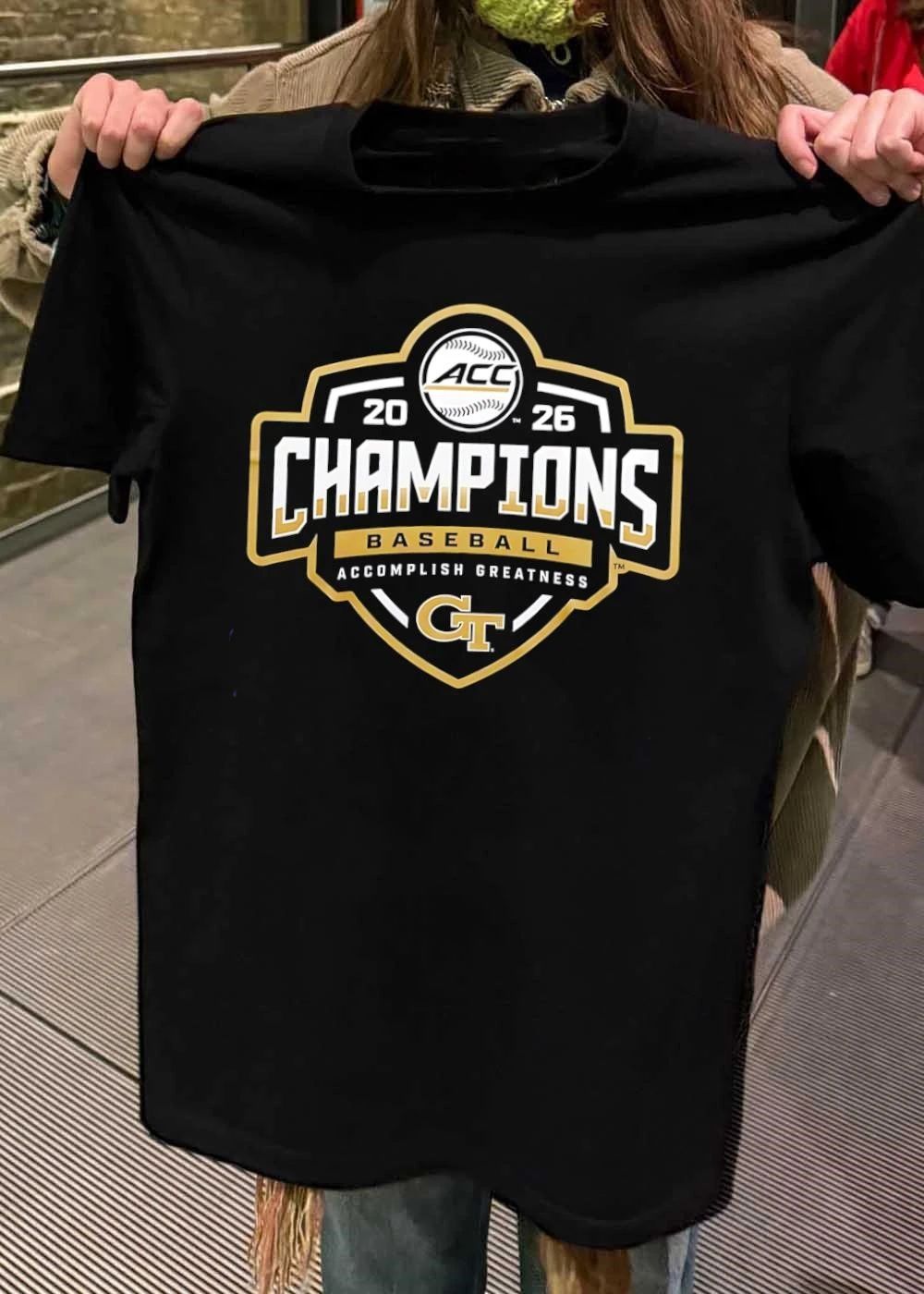 Georgia Tech GT ACC Baseball Champions 2026 Accomplish Greatness Shirt