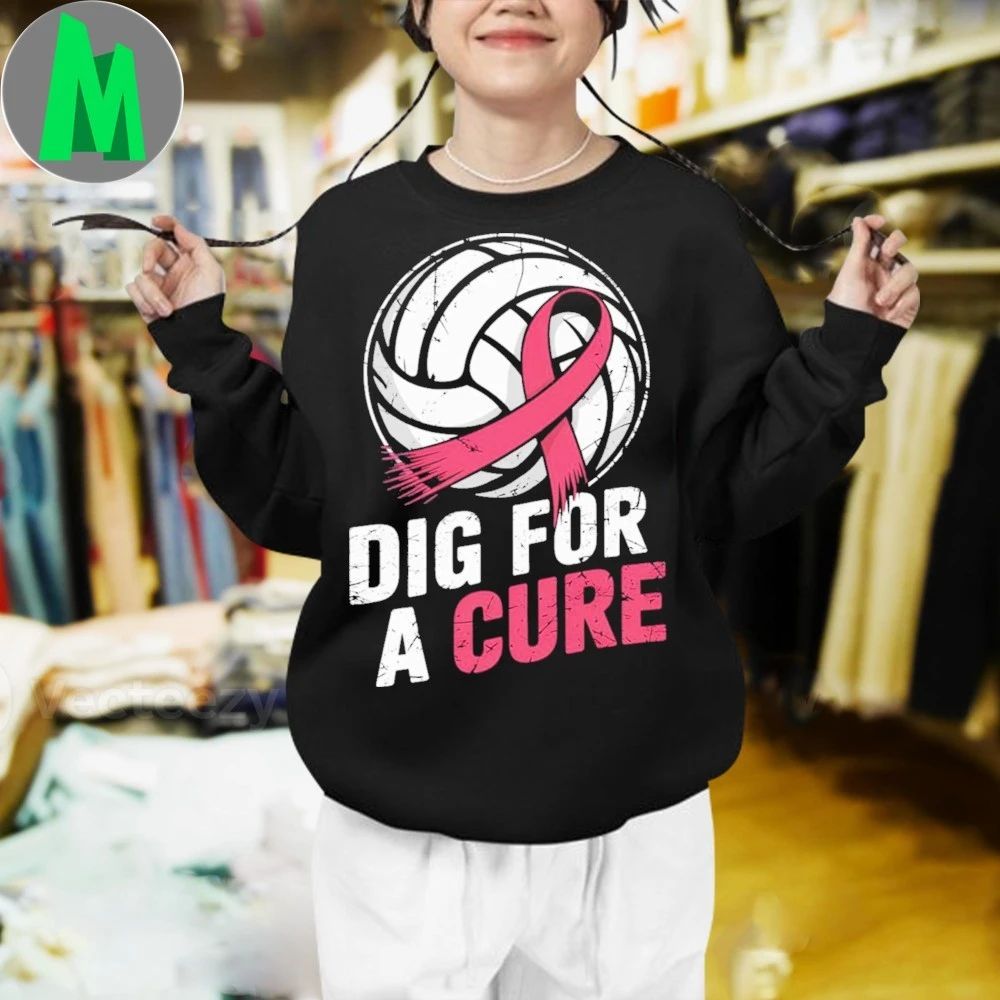 Breast Cancer Awareness Volleyball Shirt