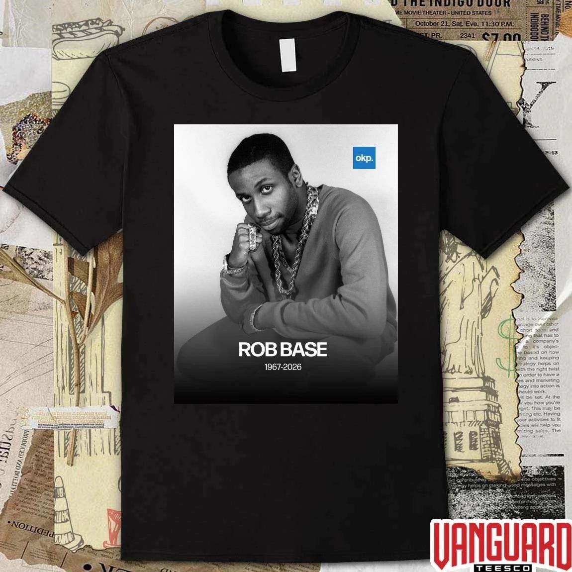 Rest In Peace Hip-hop star Rob Base 1967 – 2026 Poster t-shirt