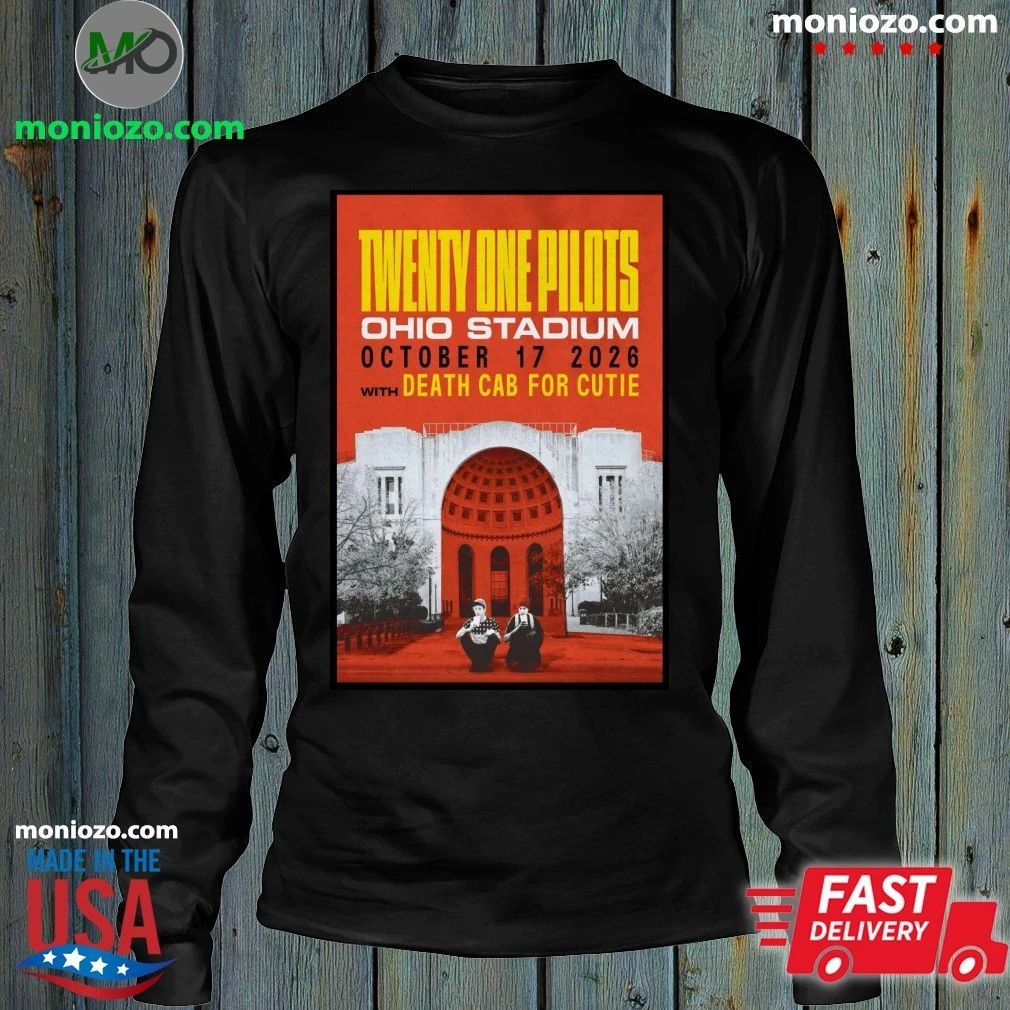 Original Twenty One Pilots Ohio Stadium in Columbus OH Oct 17 2026 Poster Shirt