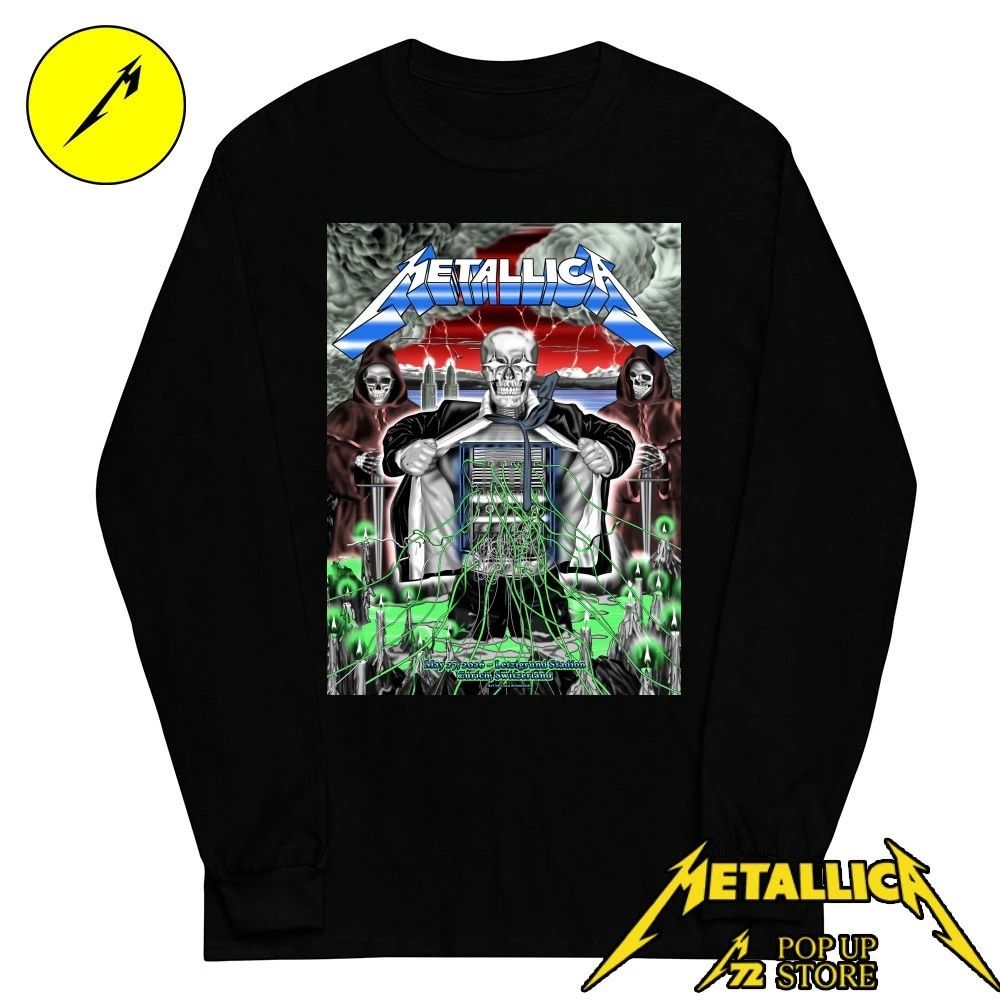 Metallica May 27, 2026 Stadion Letzigrund Zürich, Switzerland Poster T-Shirt