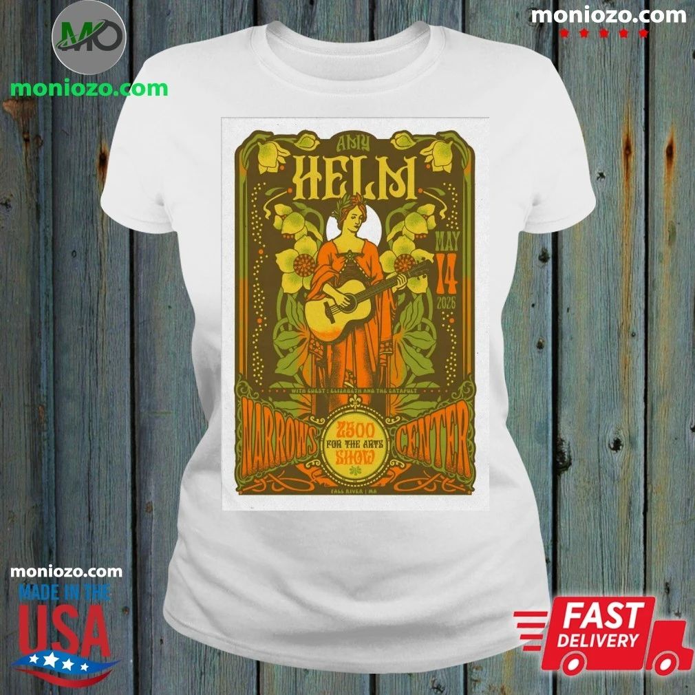 Amy Helm Fall River MA Tour On May 14 2026 Poster Shirt
