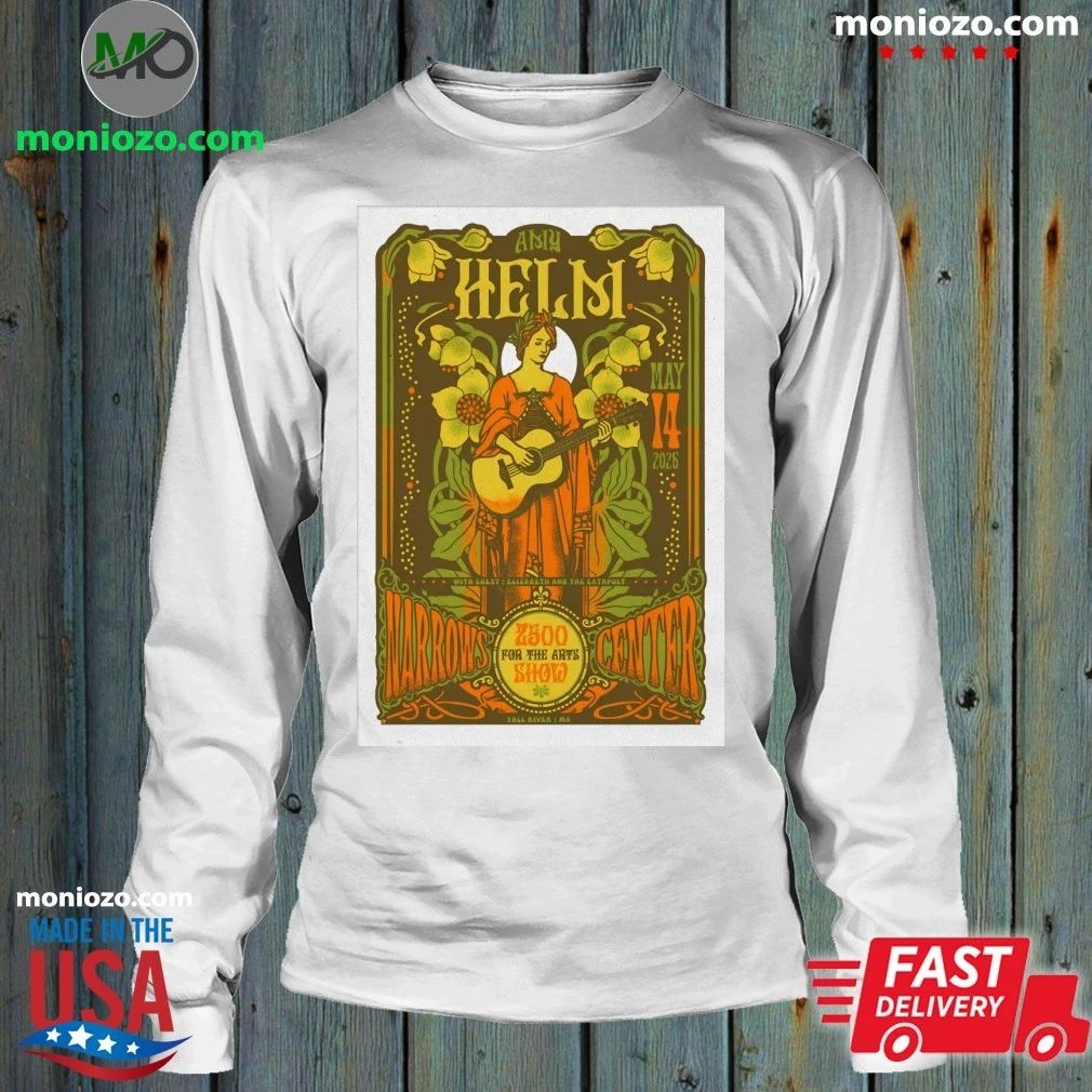 Amy Helm Fall River MA Tour On May 14 2026 Poster Shirt