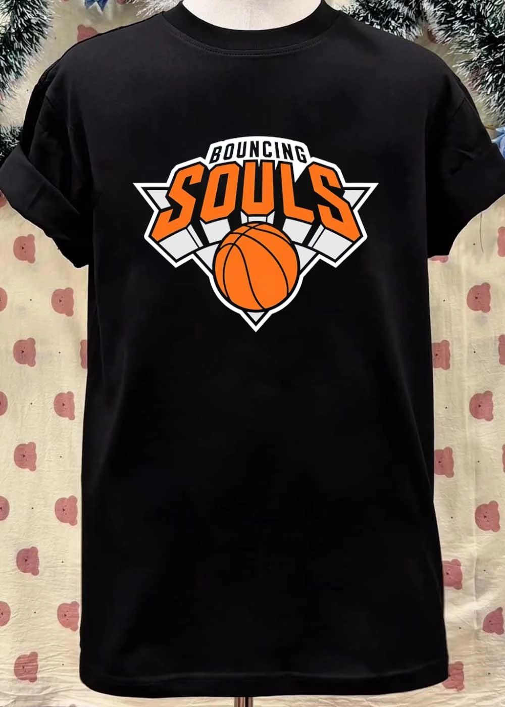 Bouncing Souls Logo Basketball Graphic shirt