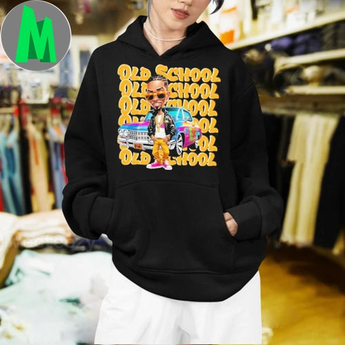 90s Hip Hop Old School Rap Lowrider Car 2025 Shirt