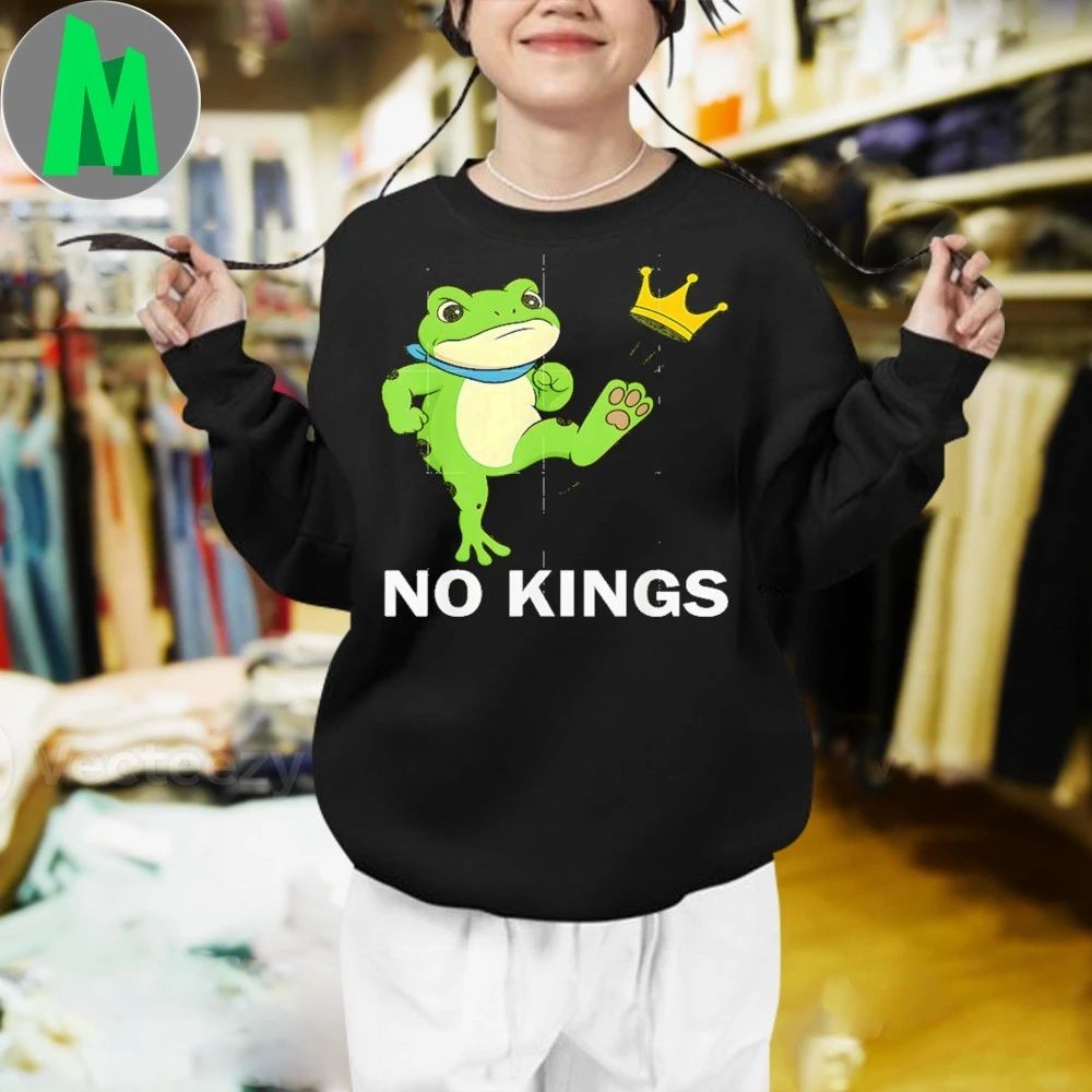 No Kings Portland Frog Protest Shirt