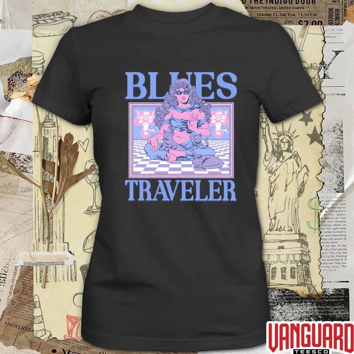 Blues Traveler Meditate Womens 2026 Rock Music Concert Tour t-shirt