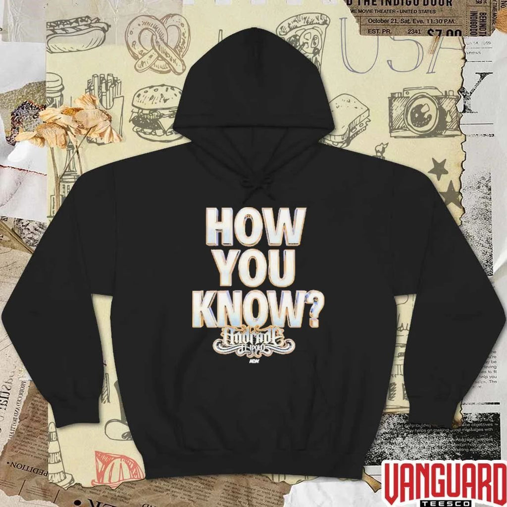 Andrade El Idolo How You Know AEW 2026 t-shirt