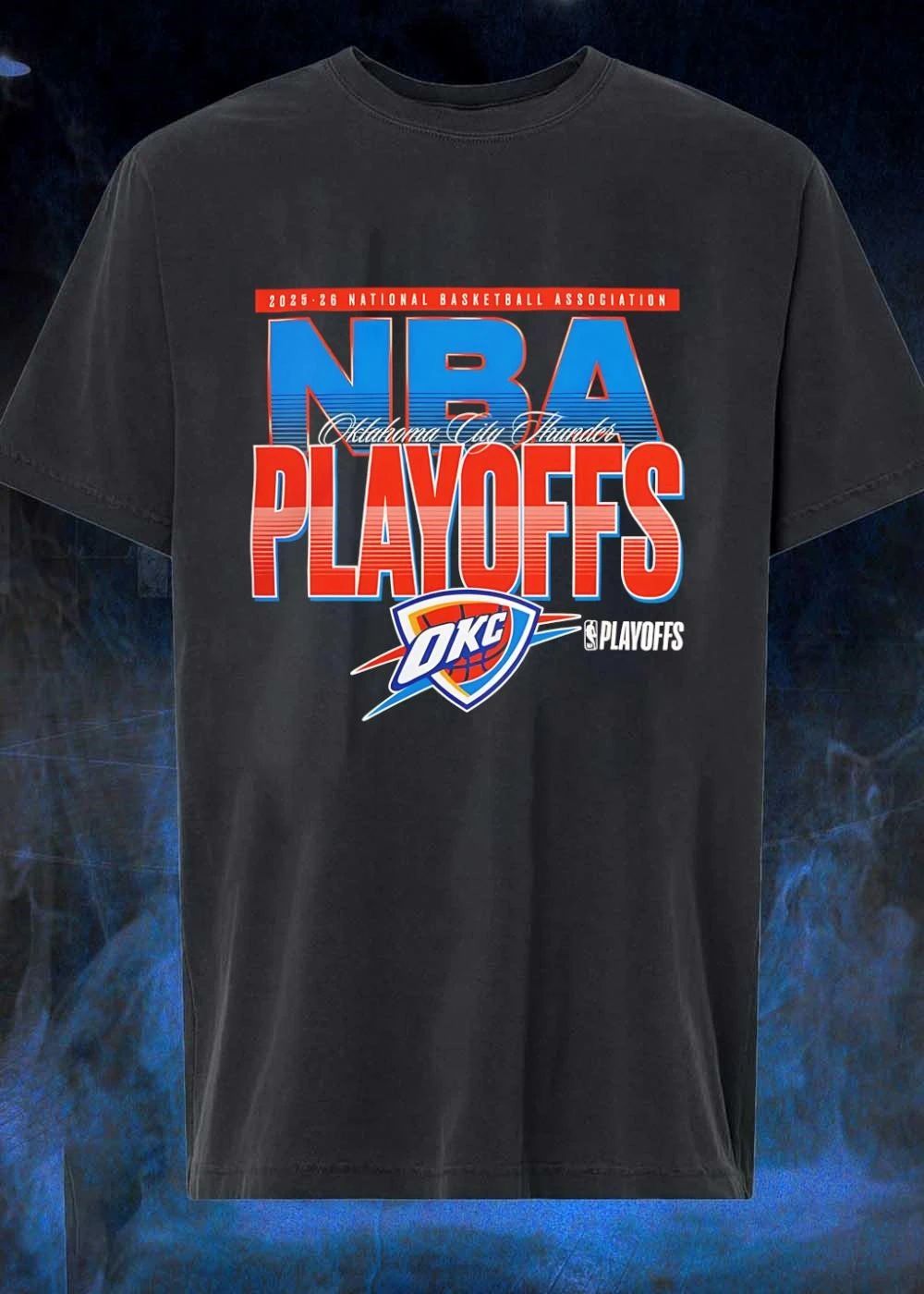 2025-26 National Basketball Association Oklahoma City Thunder NBA Playoffs shirt