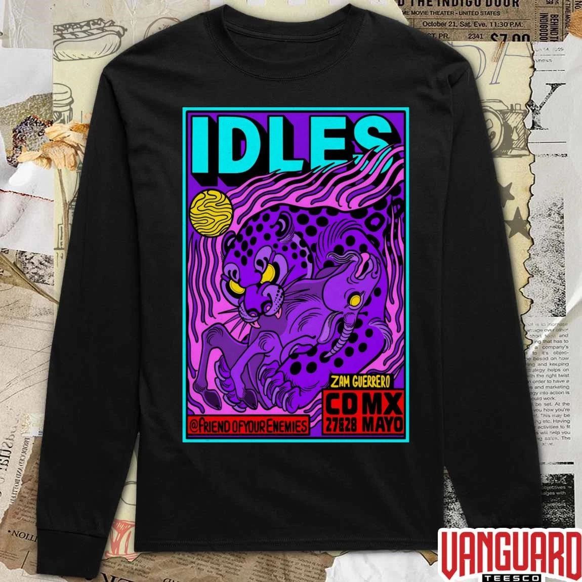Idles May 27-28 2026 Ciudad De Mexico Poster t-shirt