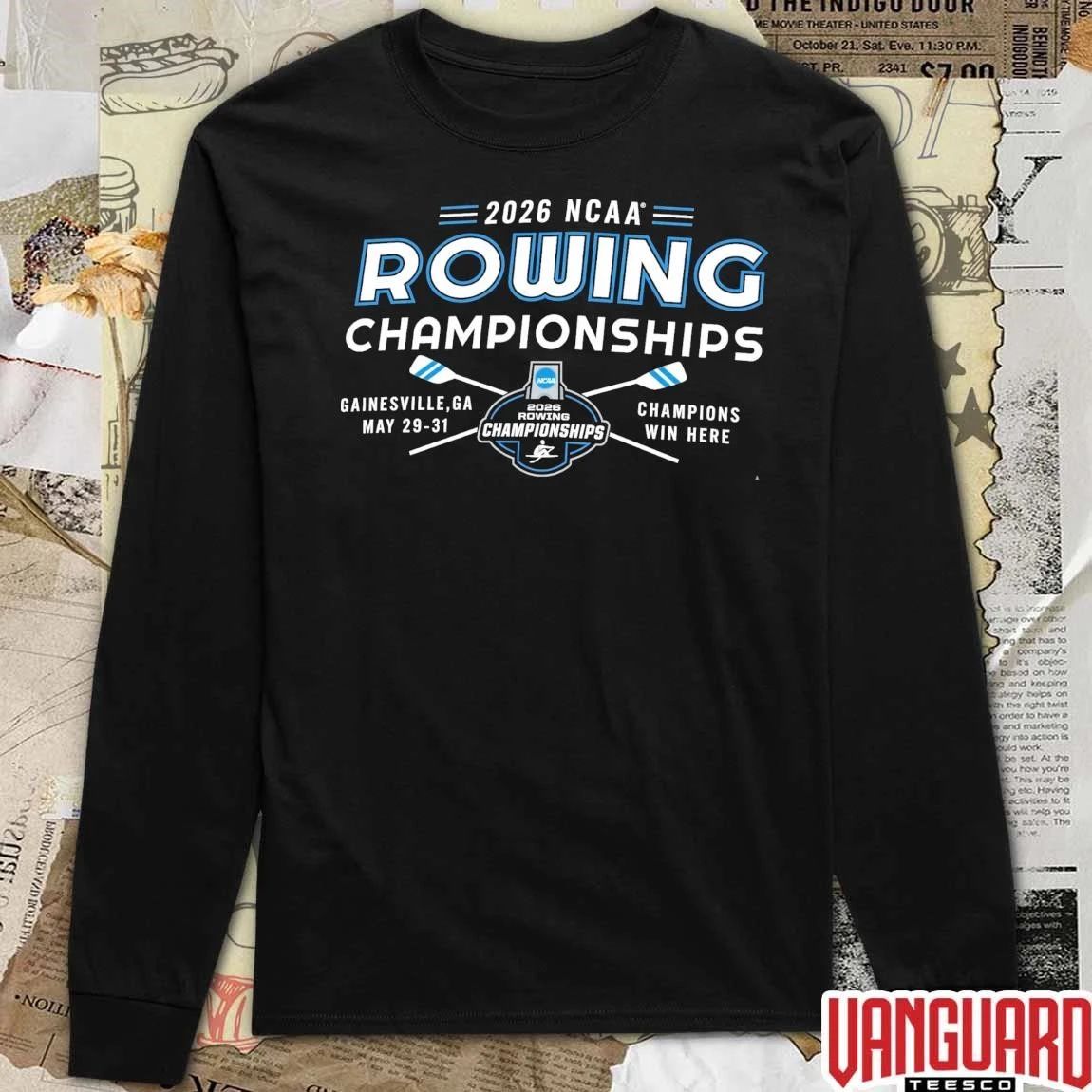 2026 NCAA Divisions I, II, III Rowing Championships Gainesville GA May 29-31 Champions Win Here t-shirt