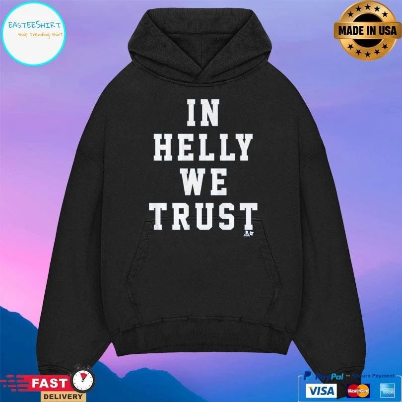 Connor Hellebuyck In Helly We Trust T-shirts