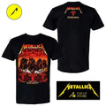 Metallica M72 Bucharest Limited Edition Merch Tee For Arena Nationala In Bucharest Romania On May 13 2026 The Death Four Horsemen Art Shirt