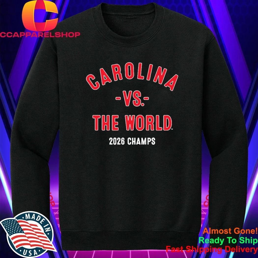 Carolina Hurricanes Hockey vs The World 2026 Champs Shirt