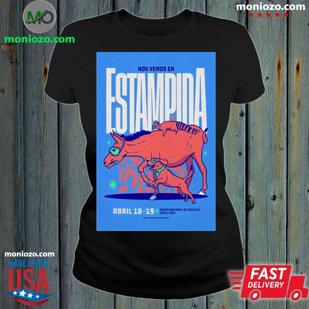 Original Nos vemos en el Festival Estampida Abril 18-19, 2026 Poster Shirt