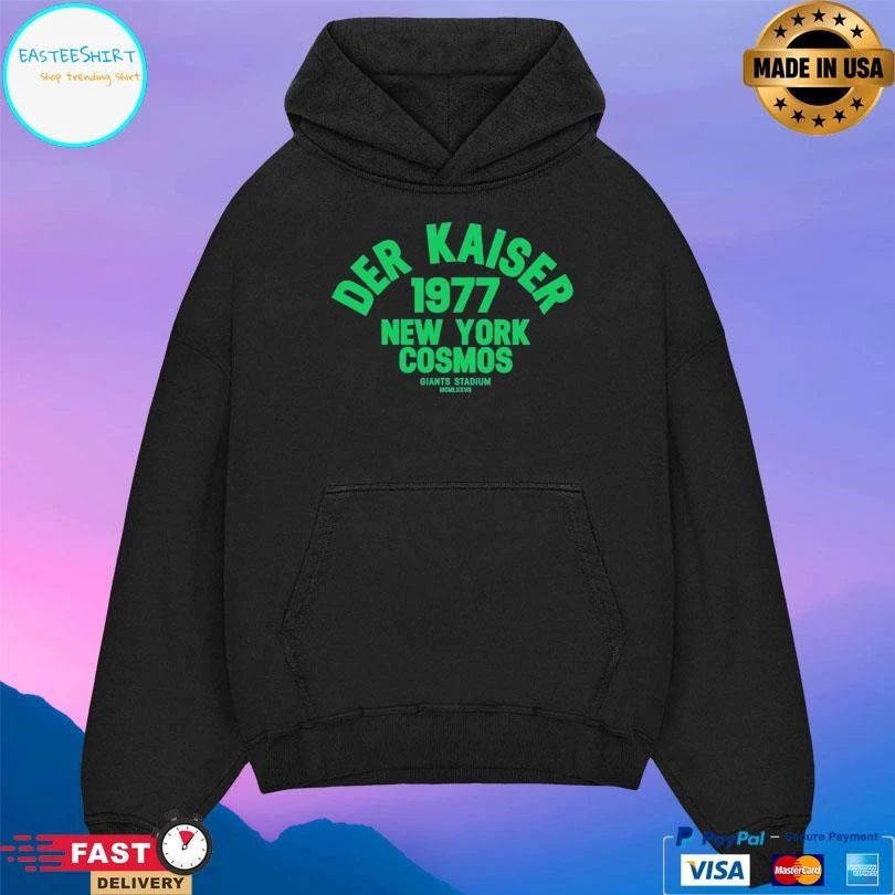 Der Kaiser 1977 New York Cosmos Giants Stadium Mcmlxxvii T-shirts