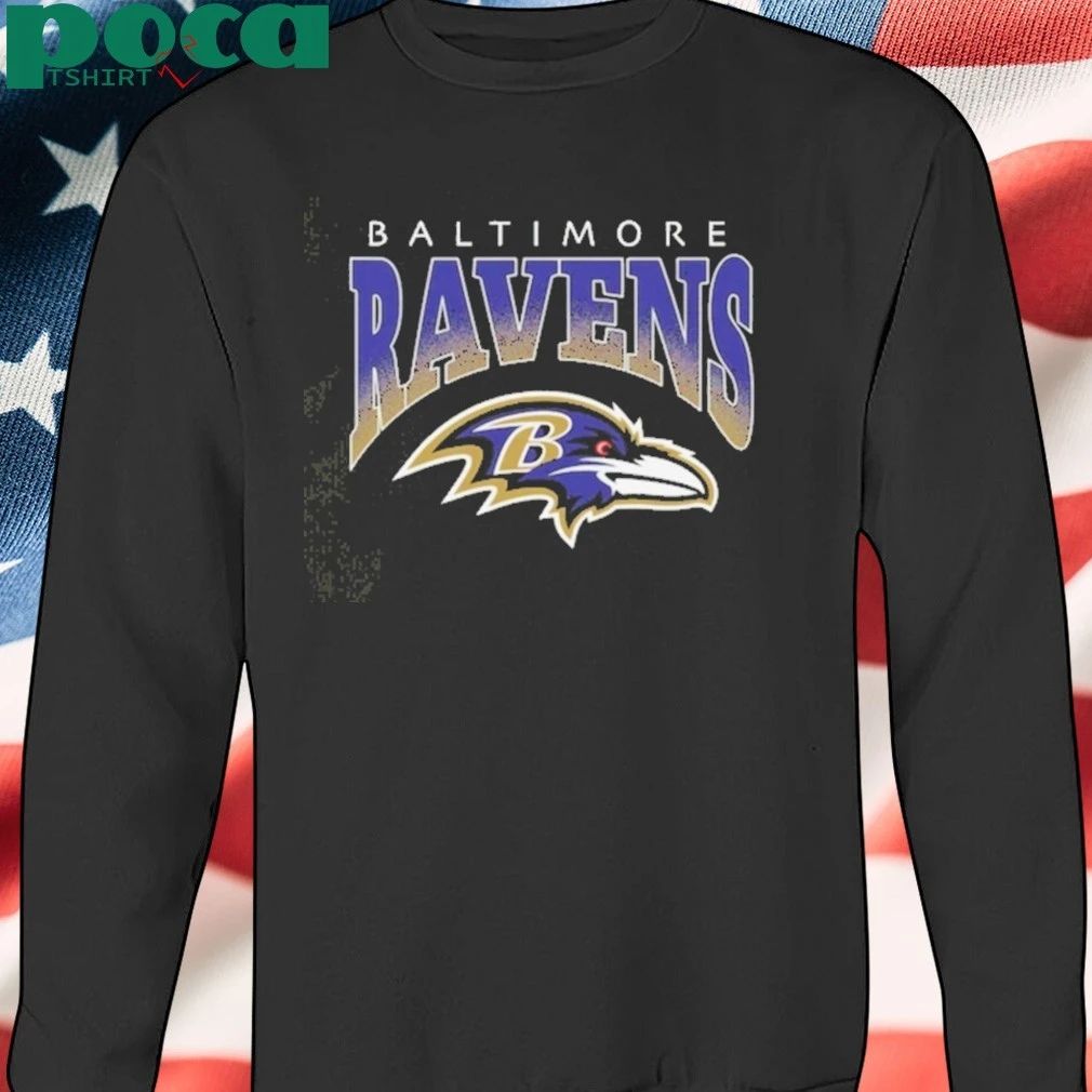 Baltimore Ravens Logo 2025 Crewneck T-shirt