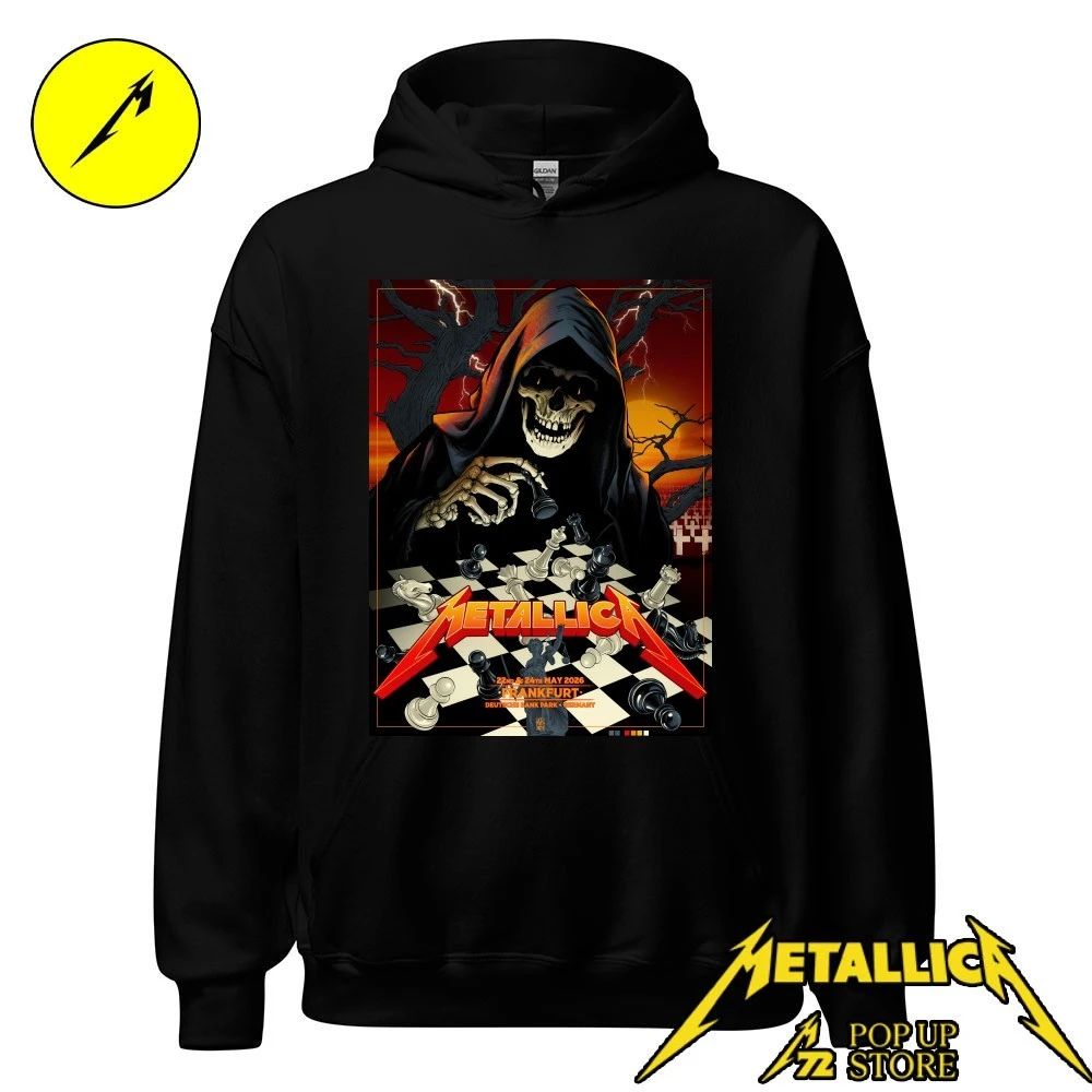 Metallica Frankfurt Germany Limited-Edition Poster Art Shirt By Vance Kelly