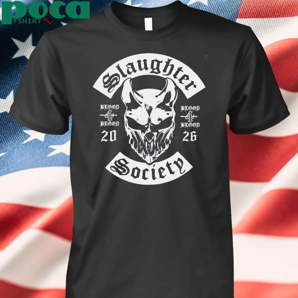 Blood4Blood Event Merch In Daytona Beach Florida On May 6 2026 Slaughter Society T-Shirt