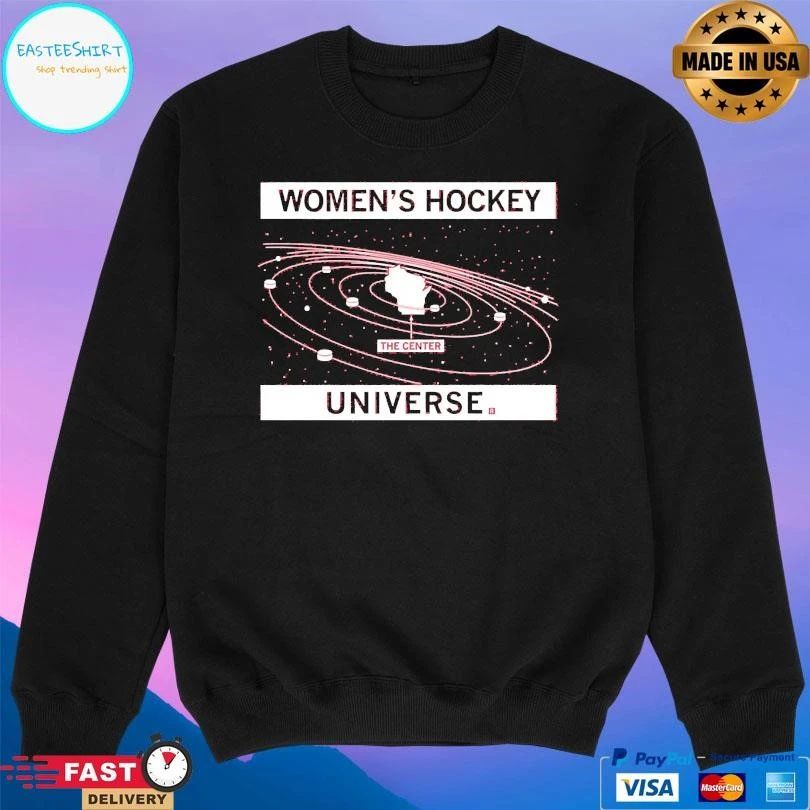The Center Wisconsin Women’s Hockey Universe T-shirts