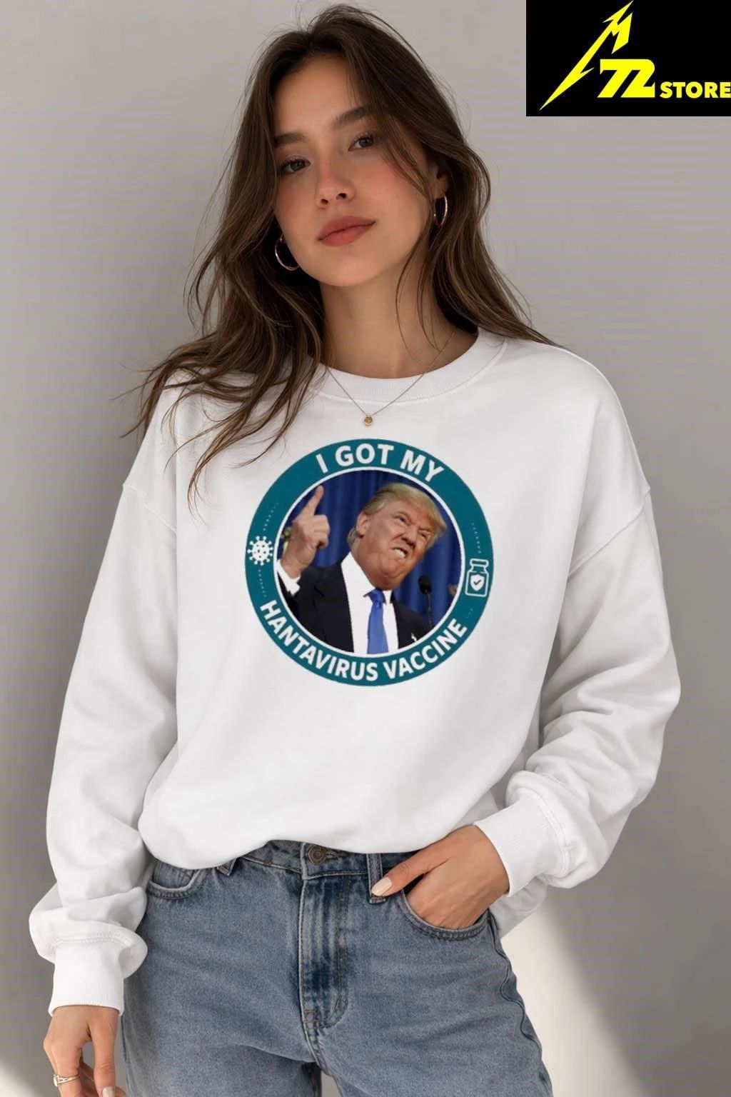 Trump I Got My Hantavirus Vaccine Shirt