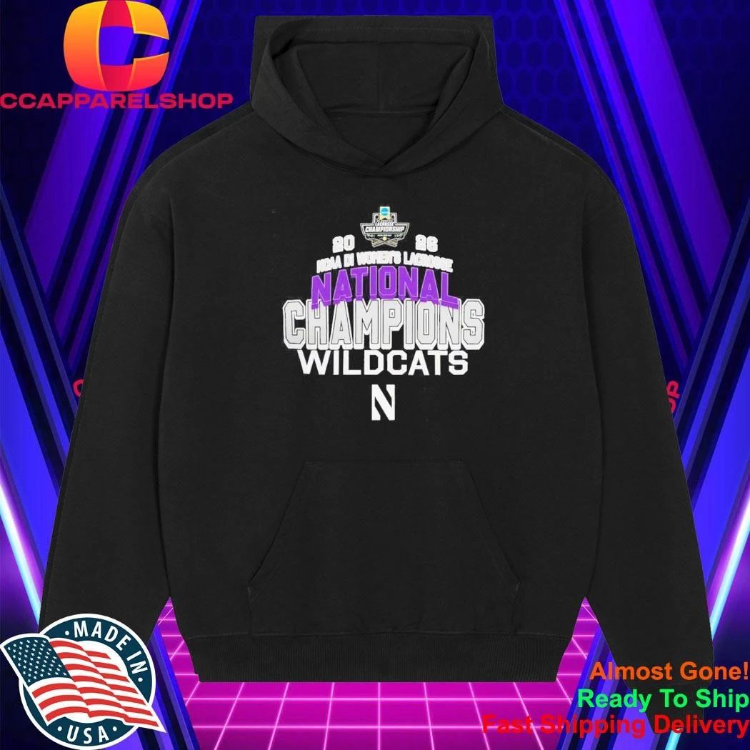 NCAA DI Women’s Lacrosse Championship 2026 National Champions Wildcats Shirt