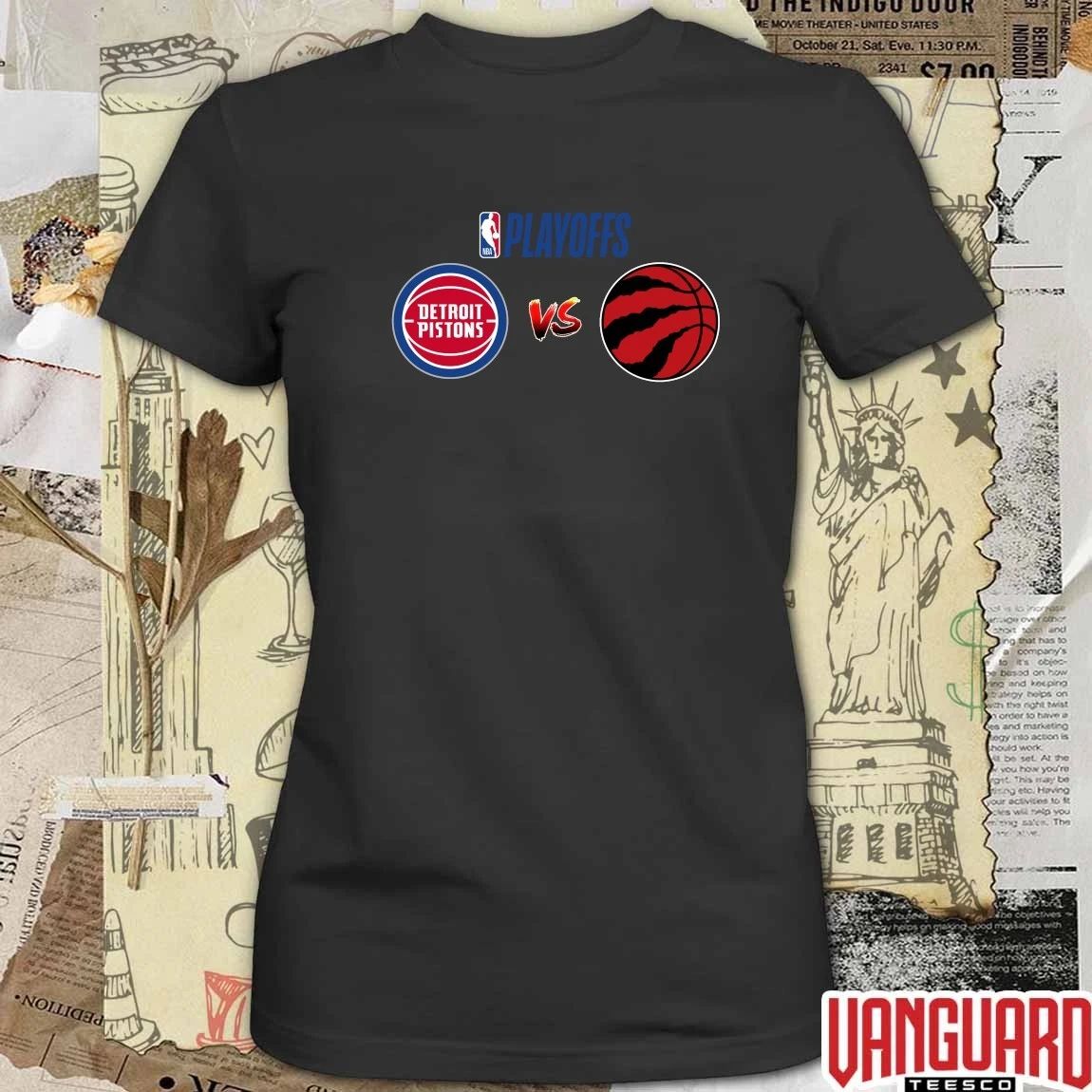 Detroit Pistons vs Toronto Raptors 2026 NBA Playoffs Conference Semifinals t-shirt