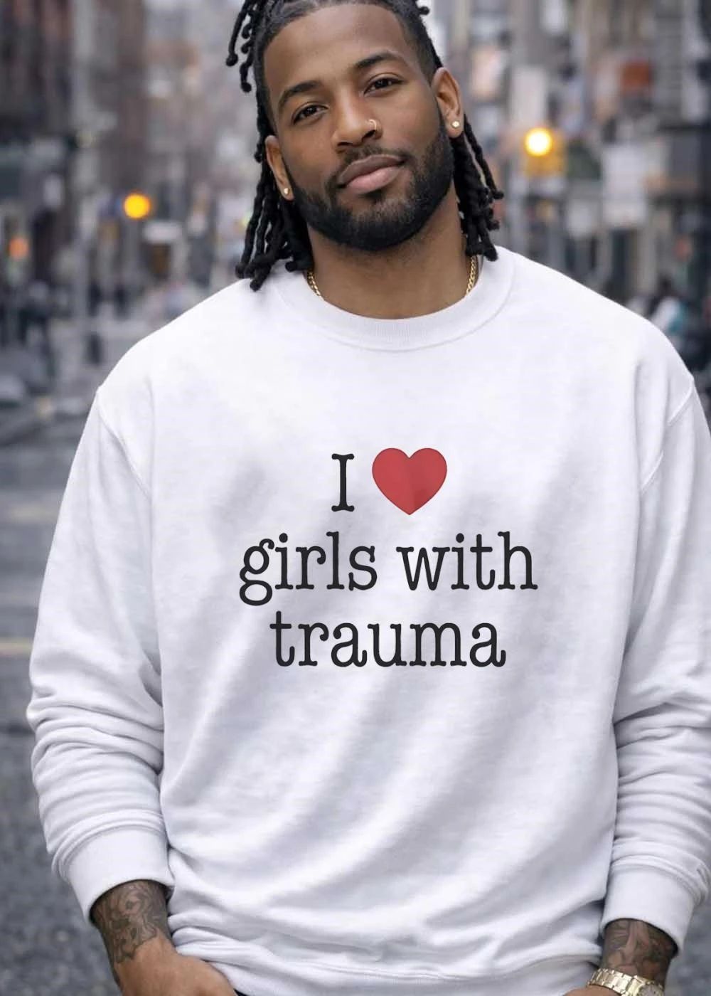 Trauma Survivor Gift I Love Girls with Trauma Shirt