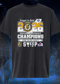 Forged in Gold, Western Conference Champions, Sweep 4-0 Vegas Golden Knights Shirt