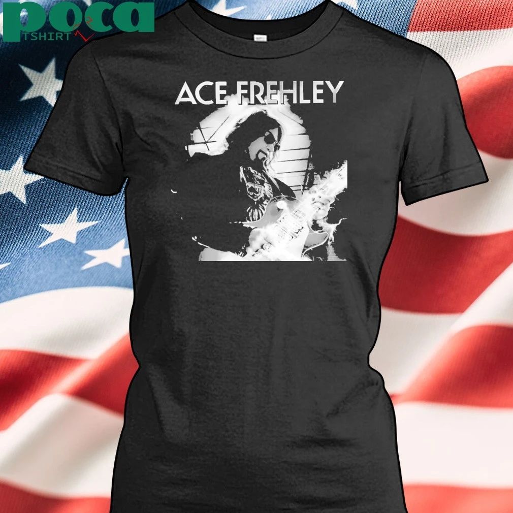 RIP Ace Frehley Memorial black T-Shirt