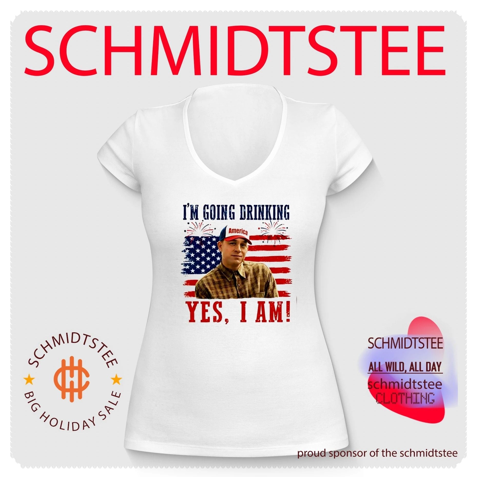Charlie Hunnam Ed Gein I’m Going Drinking Yes I Am 4th Of July shirt